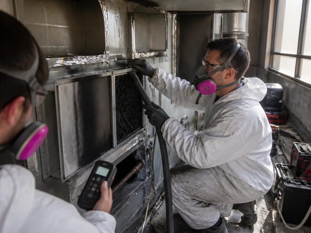 HVAC Smoke Cleanup