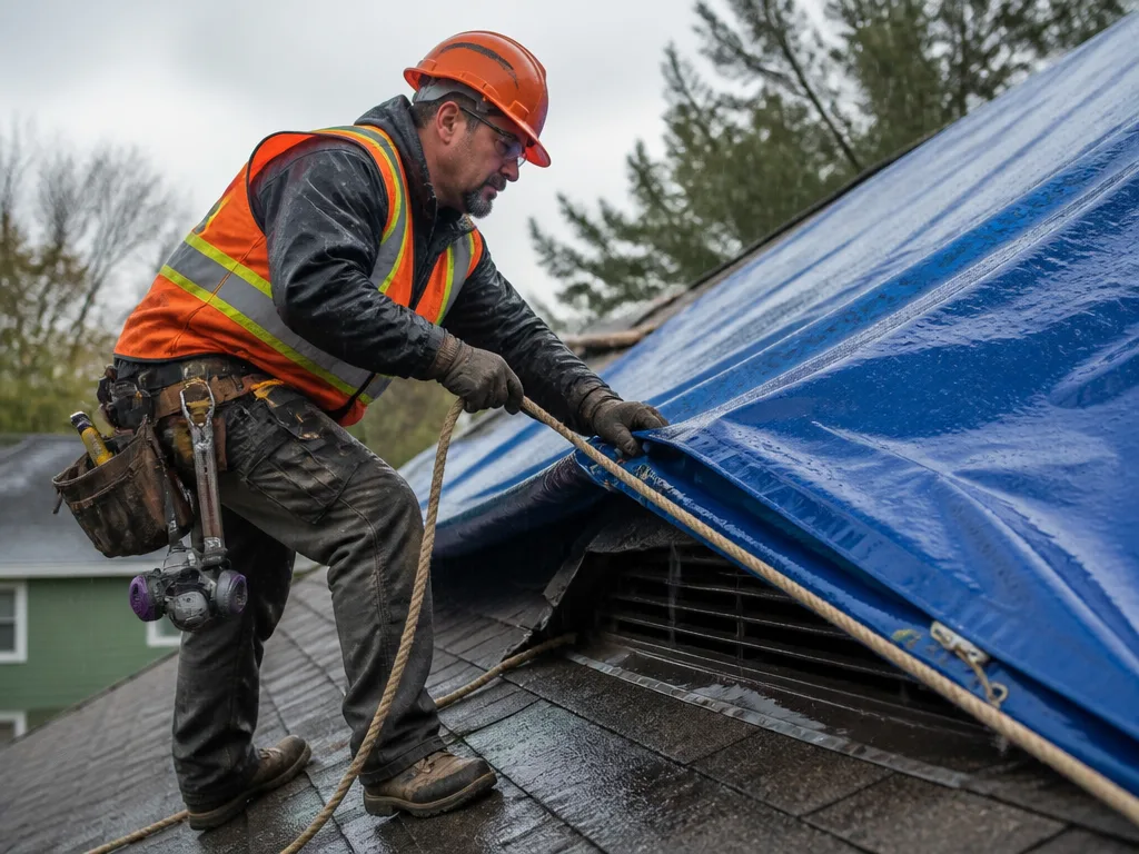 Roof Tarping