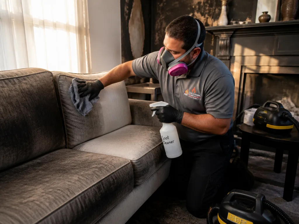Soot Stain Removal
